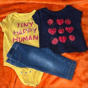 Baby Girl bundle 9 months TCP Cat & Jack